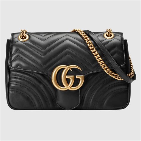 Gucci GG Emblem medium shoulder bag